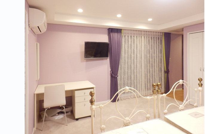 夢見る空間を内装から―ヨーロピアンテイストの寝室